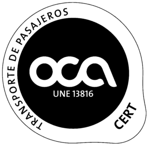 Certificado OCA 2012 13816 color negro